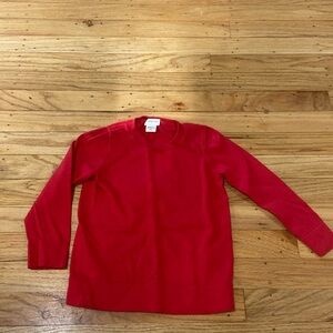 JCrew Crewcuts xxs(2-3) red sweater
